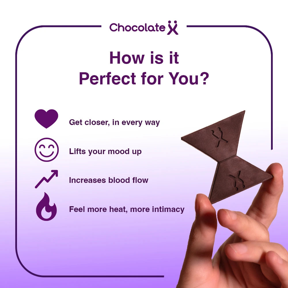 NEW LIMITED EDITION Special Chocolate for Couples: ChocolateX